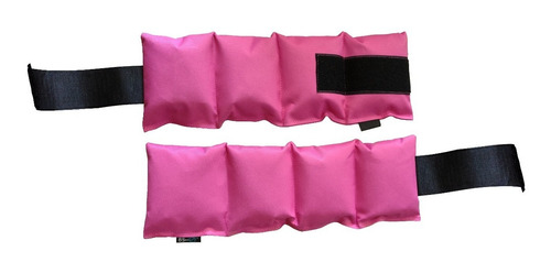 Imagen 1 de 4 de 2 Tobilleras De 2kg C/u Pesas Para Tobillos Fitness