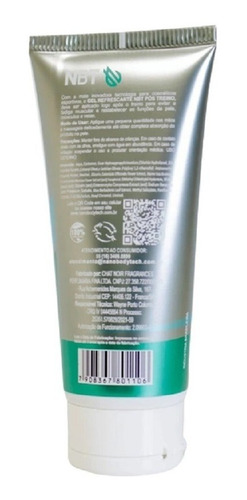 Imagem 2 de 2 de Gel Refrescante Nanobodytech 100g Pós Treino Hidrata Relaxa