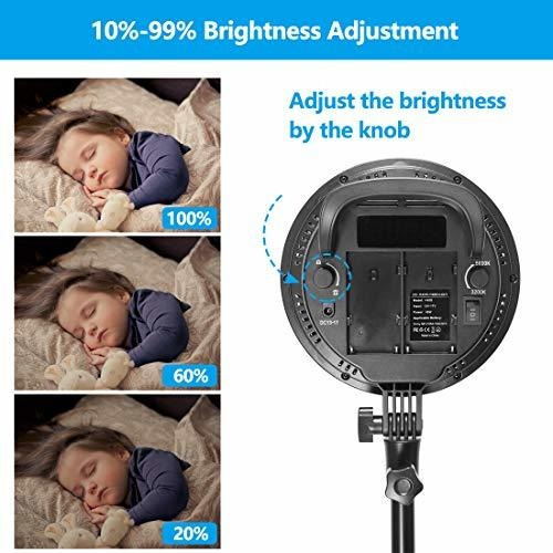 Kit De Iluminacion De Softbox De Fotografia Wisamic: Cabez