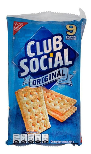 Galletas Saladas Club Social® Pack 9 X 26 G