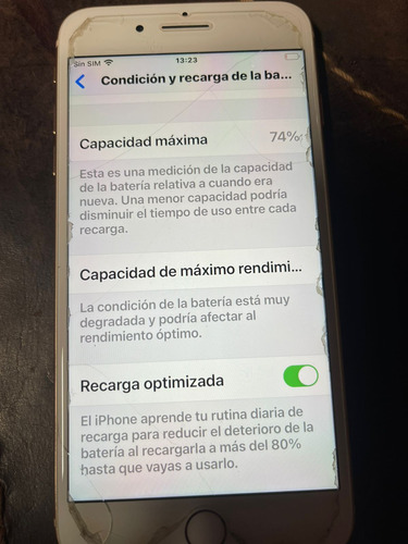 iPhone 8 Plus 64 Gb Oro (Usado)