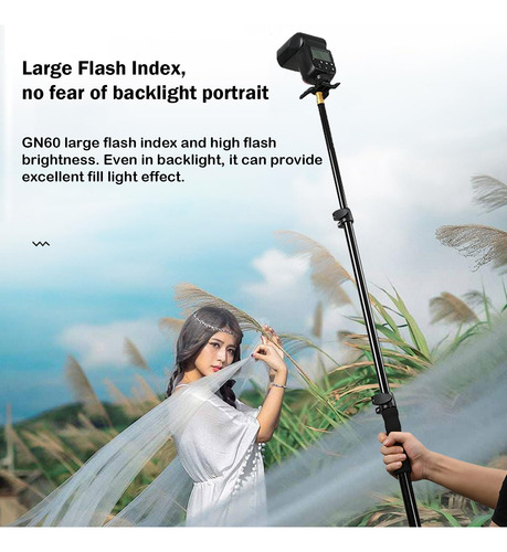 Flash Speedlite Godox Tt600 Inalámbrico De 2,4 G Para Canon