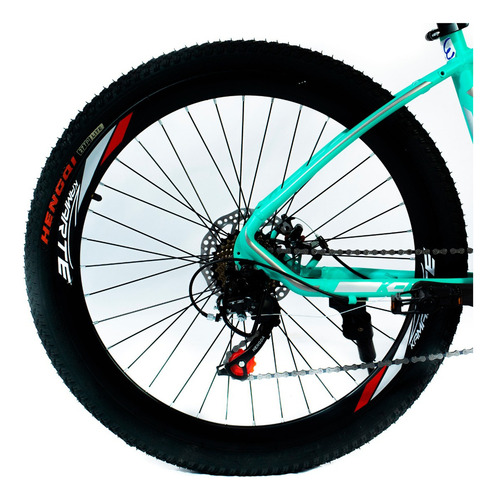 Bicicleta Aro 26 Urbanrun Alumínio 21v Freio A Disco Wct Cor Azul-celeste Tamanho Do Quadro 19