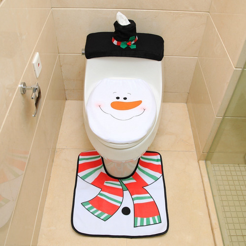 Juegos De Baño 3 En 1 For Decoraciones Navideñas, Regalo De