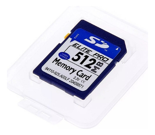 Memoria Sd 512mb Elite Pro Originales Alta Velocidad