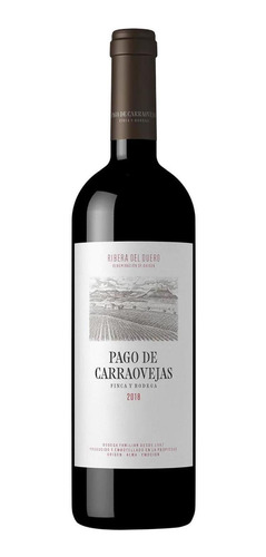 Pack De 2 Vino Tinto De Carraovejas Tempranillo 750 Ml