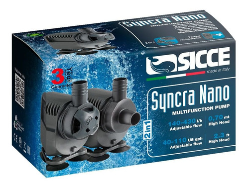 Bomba De Agua Sicce Syncra Nano