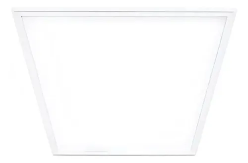 Panel Led Para Empotrar 60x60 48w Luz Blanca Fría Estructura Blanco frío