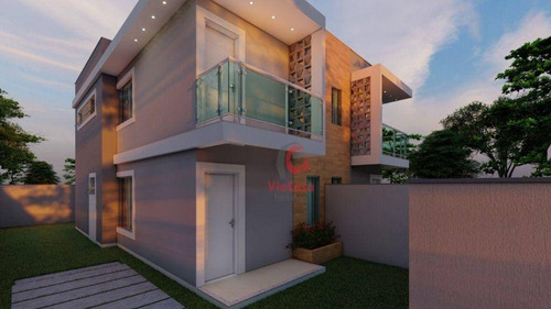 Imagem 2 de 14 de Casa À Venda, 70 M² Por R$ 265.000,00 - Praia Mar - Rio Das Ostras/rj - Ca2570