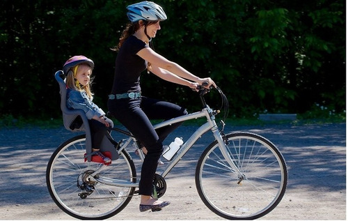 Imagen 7 de 10 de Porta Para Bicicleta R 26 A 29 Disco O V-brake Silla Alforja