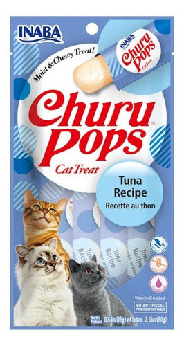 Imagen 1 de 1 de Churu Pops Atún - Snack Golosina Gatos
