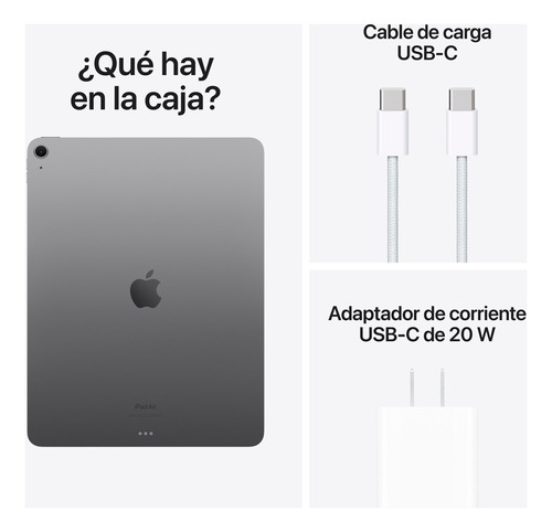 Apple Ipad air 13 (wi-fi, 256 gb) - Gris Gris Espacial