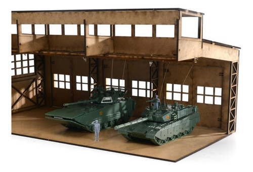 Modelo De Tanque Ensamblado En Miniatura A Escala 1:72 99a