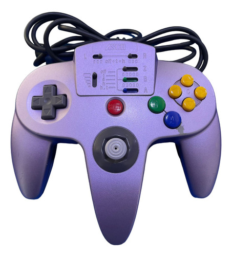 Controle Nintendo 64 Turbo Ascii Original Analógico 100% (Usado)