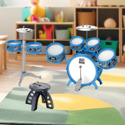 Juego De Batería Para Niños Con 2 Platillos, Instrumento