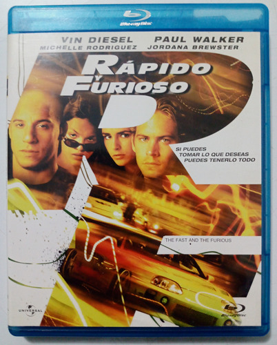 Rápido Y Furioso Bluray Original (Usado)