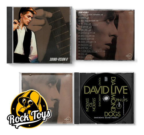 David Bowie - Sound Vision Vol.2 1980 Cd Vers. Usa (Reacondicionado)