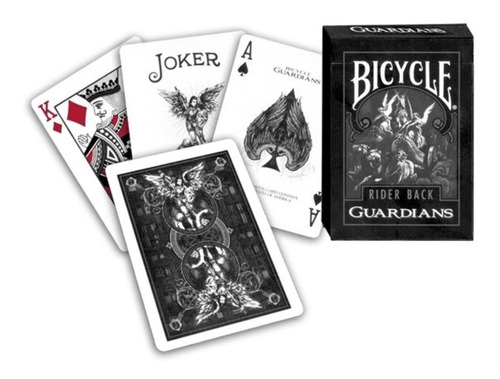 Naipes Poker Guardians Bicycle Originales (par)