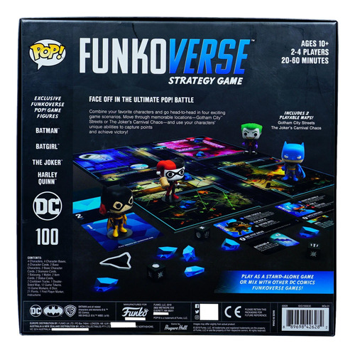 Funko Pop Games Dc Batman Funkoverse Strategy Game 2019