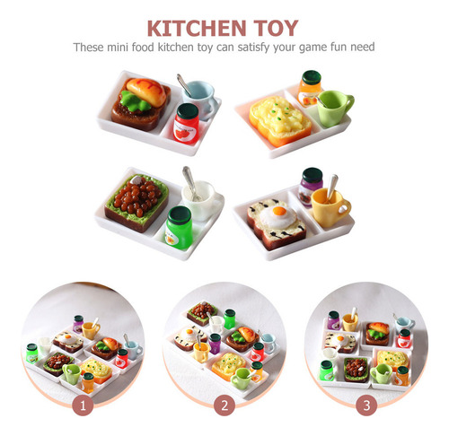 Maqueta De Pan En Miniatura Para Decorar Comida En Miniatura