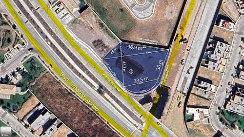 Terreno En Renta Blvd. Timoteo Lozano, Mayorazgo, León, Gto. 2048 M2