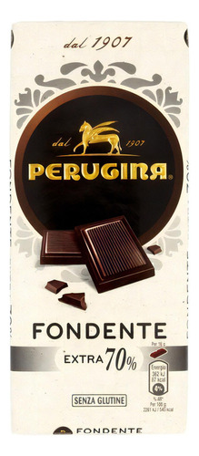 Chocolate Italiano Perugina 1907 Fondente 70% 80g