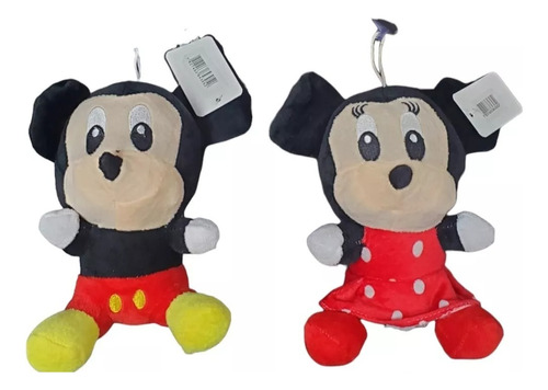 Peluche Mickey Mouse O Minnie Mouse 17cm Varios Modelos