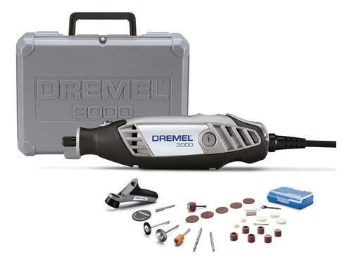 Herramienta Multipropósito Dremel 3000 + Aditamento + 26 Acc