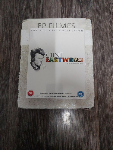 Blu Ray Clint Eastwood - Coleção 8 Filmes - Box