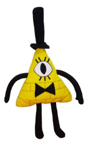 Bill Cipher De Gravity Falls Peluche Artesanal Amarillo