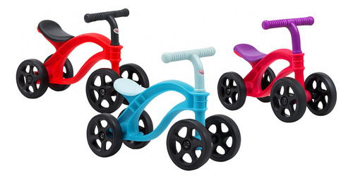 Mini Bike Bicicleta Equilibrio Sem Pedal Pequena Infantil Cor Azul-celeste