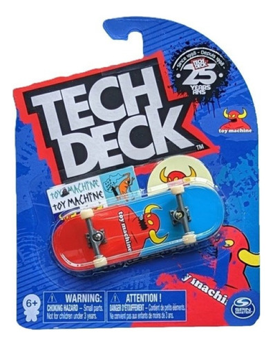 Tech Deck 25 Aniversario Toy Machine Spin Master