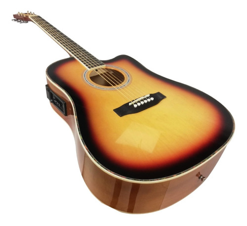 Guitarra Electro Acustica 41 C/funda Sunberts Sevillana