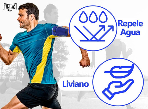 Imagen 3 de 10 de Porta Celular Brazalete Running Deporte Ajustable Anatomico