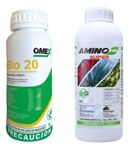 Amino Pro Super 1 L Bioestimulante - Omex Bio 20 1 L
