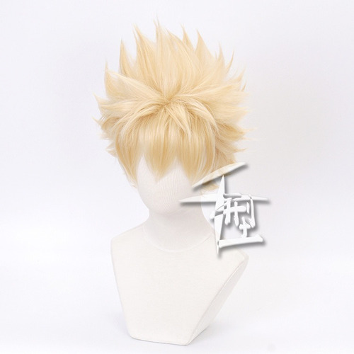Peluca De Pelo Corto Mi Héroe Acamia Bakugou Katsuki