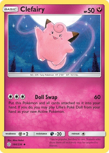 Clefairy - Cosmic Eclipse 144/236