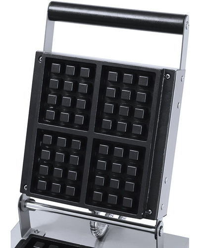 Imagen 2 de 4 de Waflera Electrica Silcook Simple Industrial Teflonado