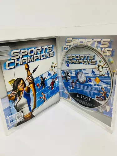 Jogo Original Sports Champions Playstation Ps3 Mídia Física Com 10