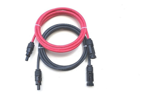 Extensiones 2m Conector Mc4 Cable Solar 10awg / Panel Pv