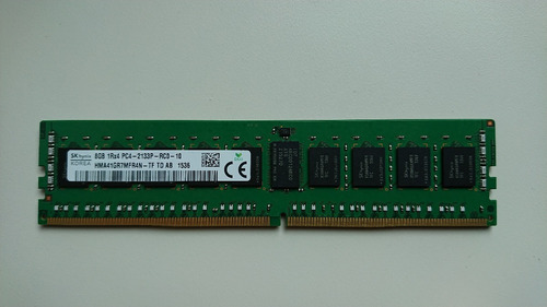 2x Memorias Ram Ddr4 8gb Pc4-17000p-r (workstation/server)