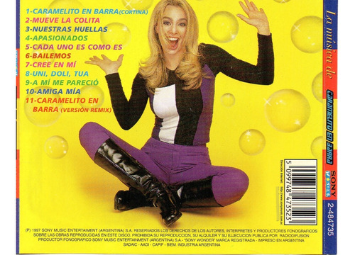 Cd Caramelito En Barra La Musica De... (Usado)
