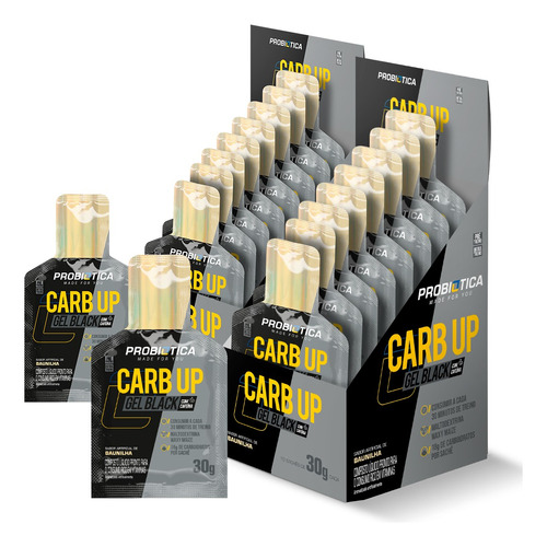 2x10un Carb Up Black Probiotica Carboidrato/minerais/energia