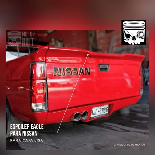 Spoiler Nissan D21 Caja Lisa 