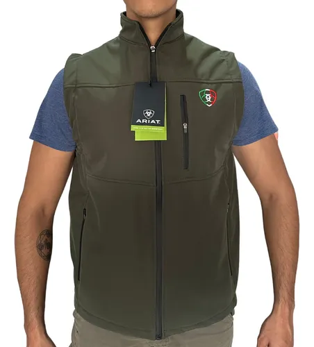 Chaleco Verde Militar Hombre