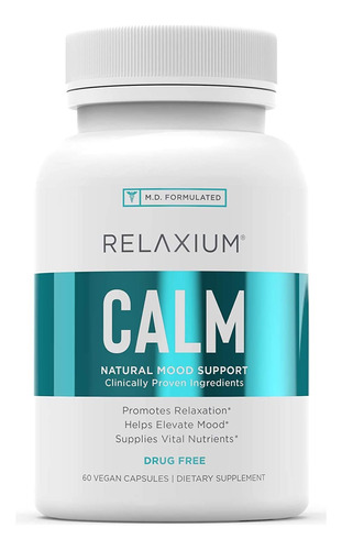 Suplemento Relaxium  Calmado Sin H - Unidad a $2798