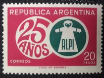 Comprar Filatelia Argentina 25 Años Alpi 1968 Mint
