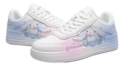 Zapatos Blancos Sanrio Cinnamoroll Kurumi, Regalo Para Estud