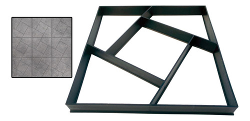 Moldes Para Concreto Estampado, Hormigón Pavimentadora Patio