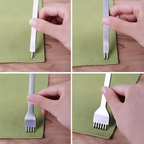 Juego De 11 Herramientas Para Coser Cuero
